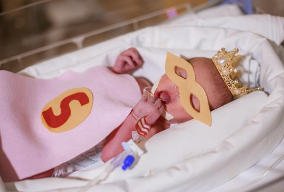 O Carnaval chegou para os bebês internados no Hospital Santo Antônio
