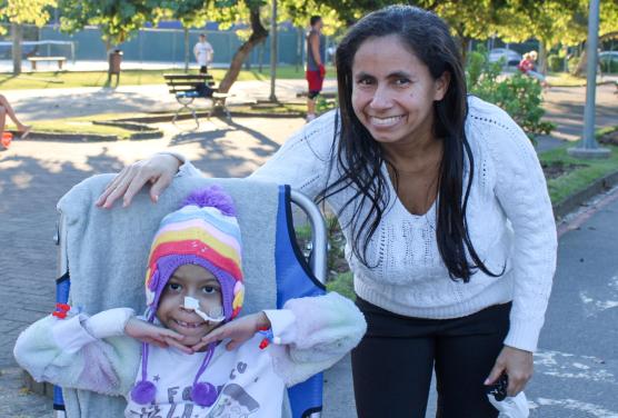 Paciente internada há 106 dias conhece escola que estuda e visita o Parque Ramiro Ruediger