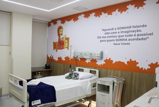 Hospital Santo Antônio inaugura Quarto Sonhos na Pediatria, ambiente inspirado em sentimentos